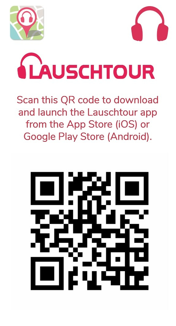 QR-Code for the Lauschtour through Kempten