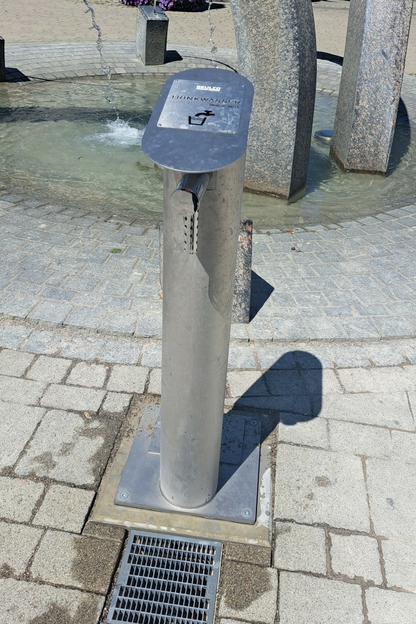 The drinking water dispenser at August-Fischer-Platz