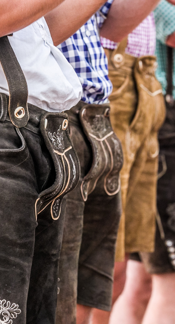 picture from guys in traditional bavarian clothing