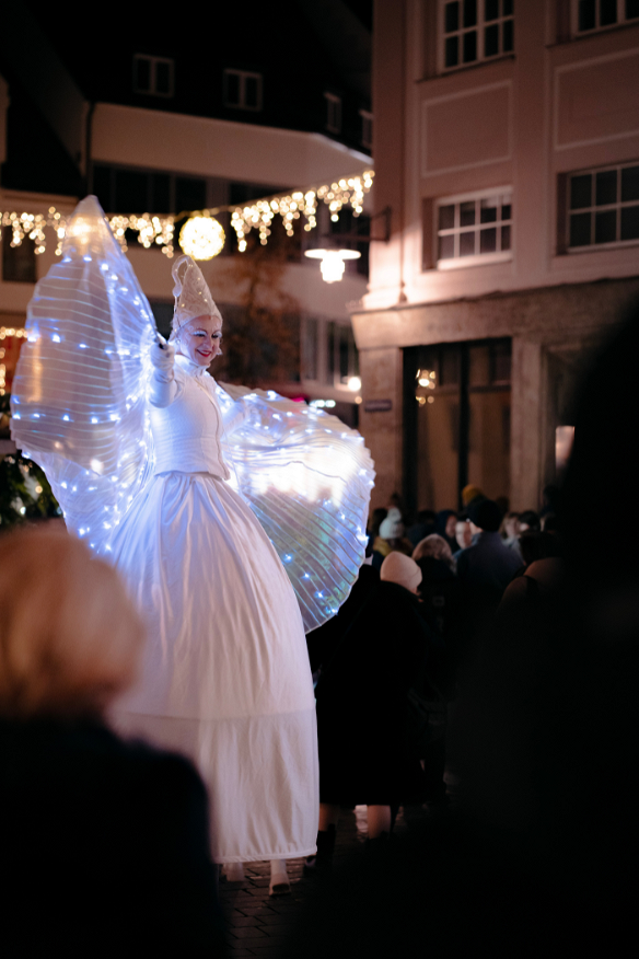 Show bei der Kemptener Einkaufsnacht ©Julia Geppert